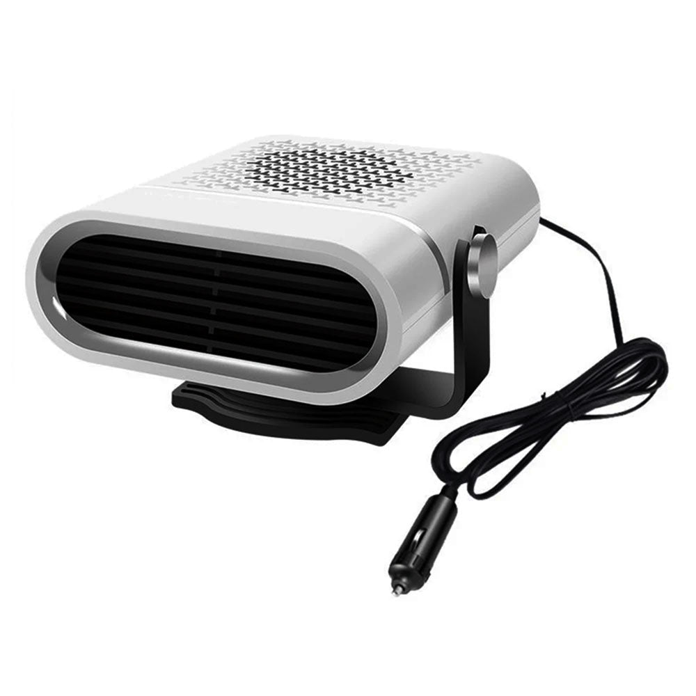 12V Car Windscreen De-Icer, Swivelling with Rotary Switch, Against Fogged-Up Windows