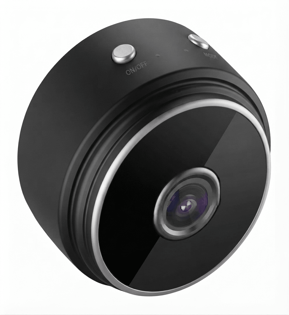 WLAN Mini Überwachungskamera 1080p mit Bewegungserkennung App-Zugriff und Nachtsicht für den Innenbereich - Bolania