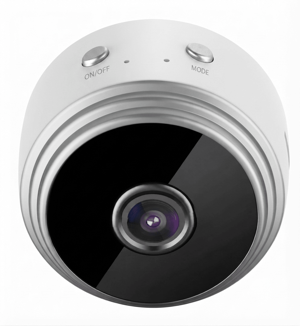 WLAN Mini Überwachungskamera 1080p mit Bewegungserkennung App-Zugriff und Nachtsicht für den Innenbereich - Bolania