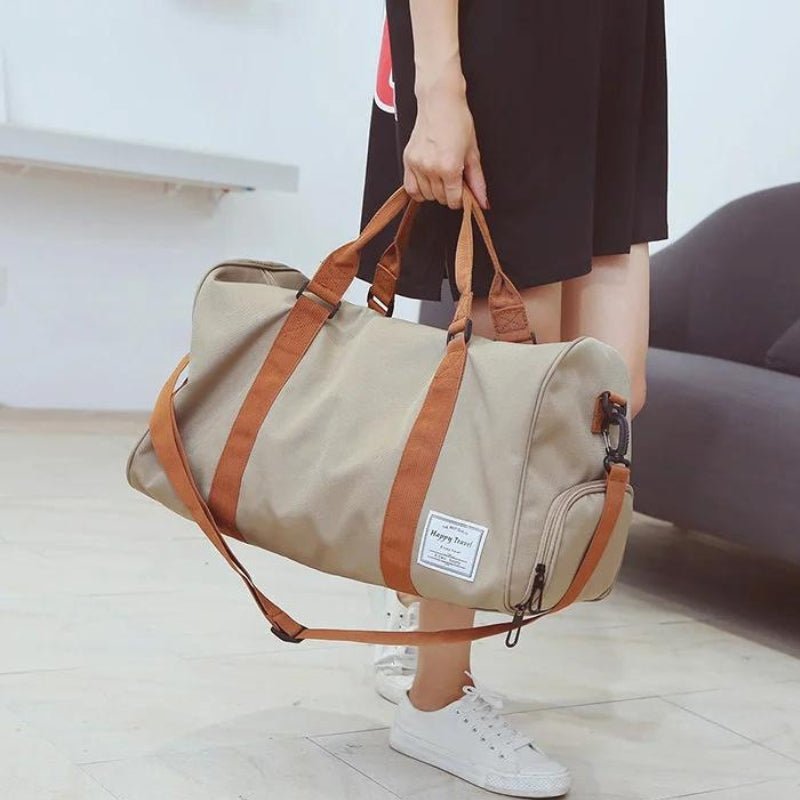 Wochenend - Reisetasche 35L mit Schuhfach Schultergurt und Mehreren Innenfächern aus Oxford - Gewebe für Damen und Herren - Bolania