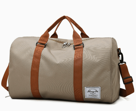 Wochenend-Reisetasche 35L mit Schuhfach Schultergurt und Mehreren Innenfächern aus Oxford-Gewebe für Damen und Herren - Bolania