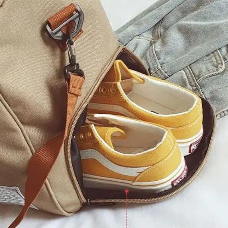 Wochenend - Reisetasche 35L mit Schuhfach Schultergurt und Mehreren Innenfächern aus Oxford - Gewebe für Damen und Herren - Bolania