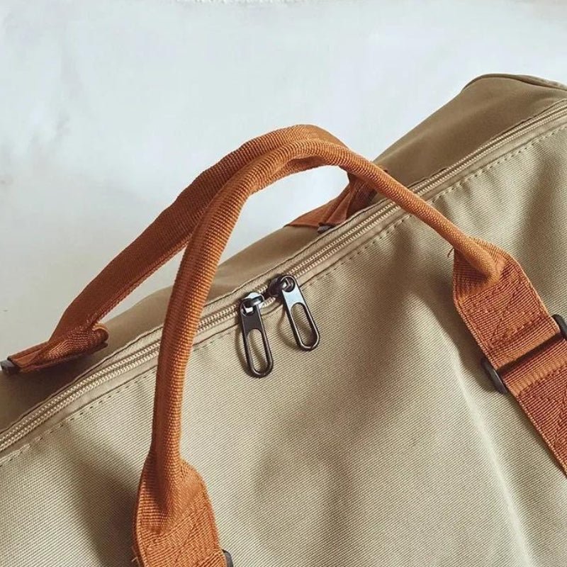 Wochenend - Reisetasche 35L mit Schuhfach Schultergurt und Mehreren Innenfächern aus Oxford - Gewebe für Damen und Herren - Bolania
