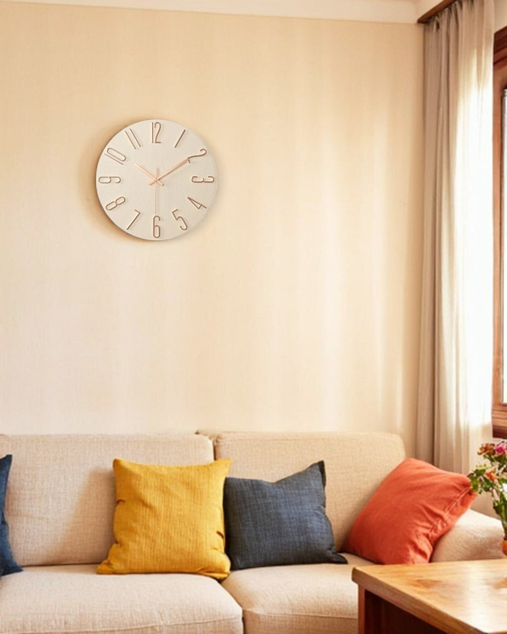 Zenithia Wanduhr – Minimalistische Eleganz für Ihr Zuhause - Bolania