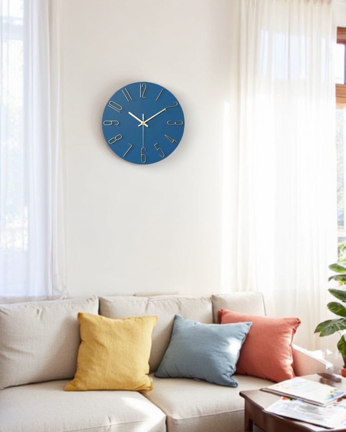 Zenithia Wanduhr – Minimalistische Eleganz für Ihr Zuhause - Bolania