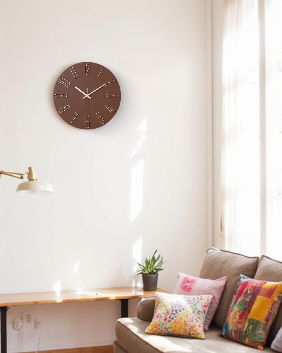 Zenithia Wanduhr – Minimalistische Eleganz für Ihr Zuhause - Bolania