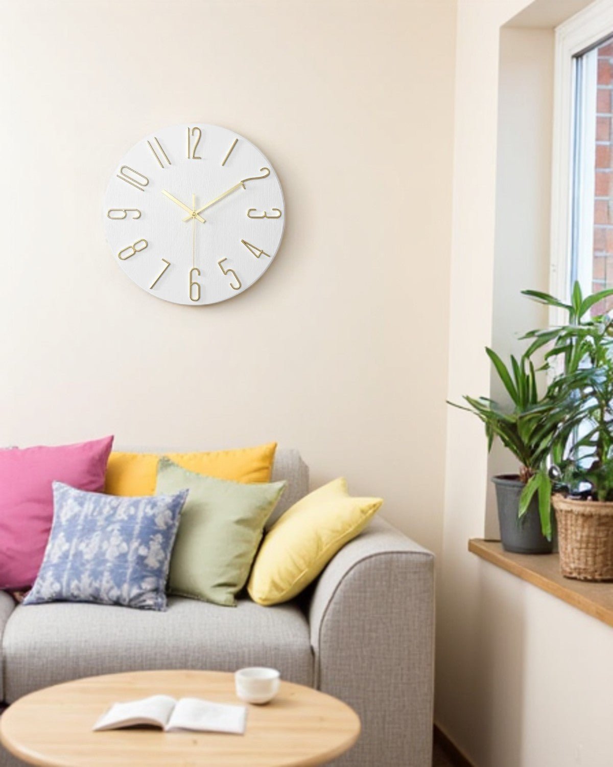 Zenithia Wanduhr – Minimalistische Eleganz für Ihr Zuhause - Bolania