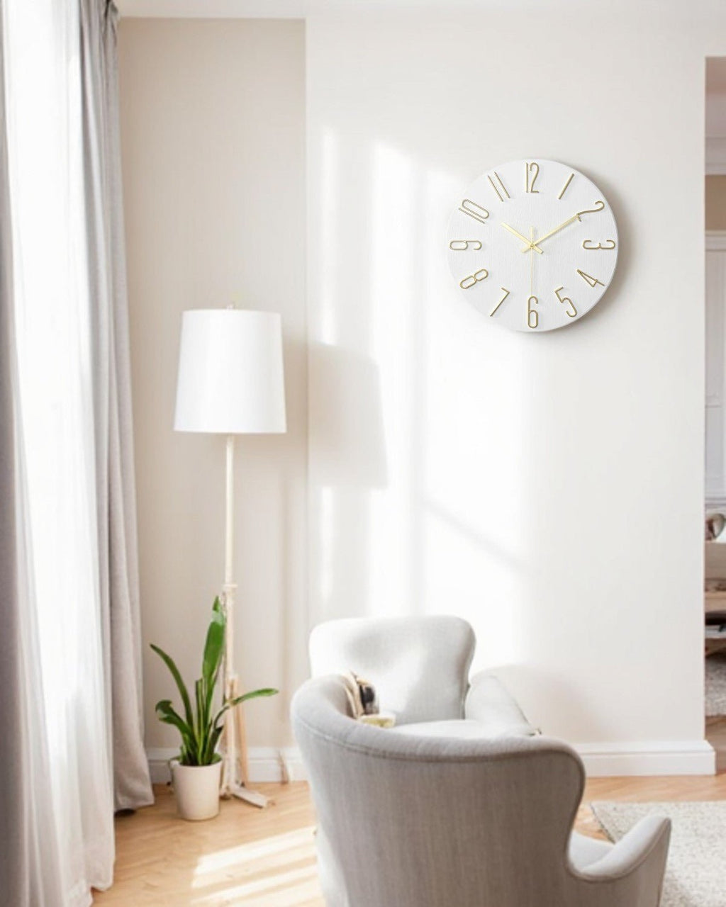 Zenithia Wanduhr – Minimalistische Eleganz für Ihr Zuhause - Bolania