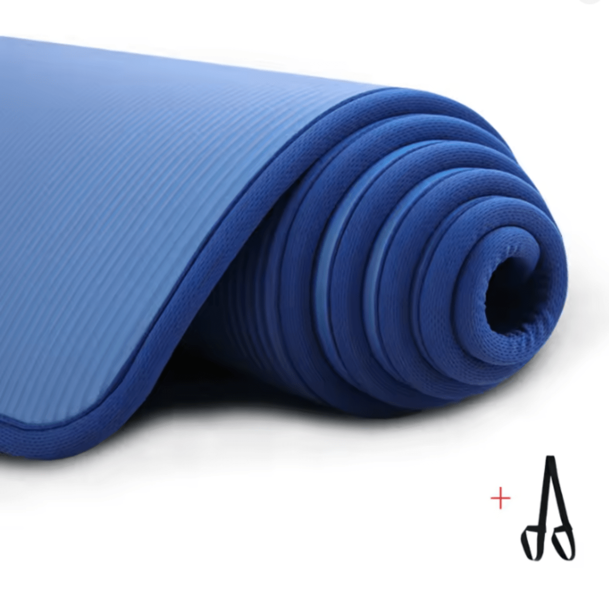 Extra Thick Non-Slip Yoga Mat with Carrying Bag, Tested for Harmful Substances, for Yoga, Pilates, and Home Workouts
